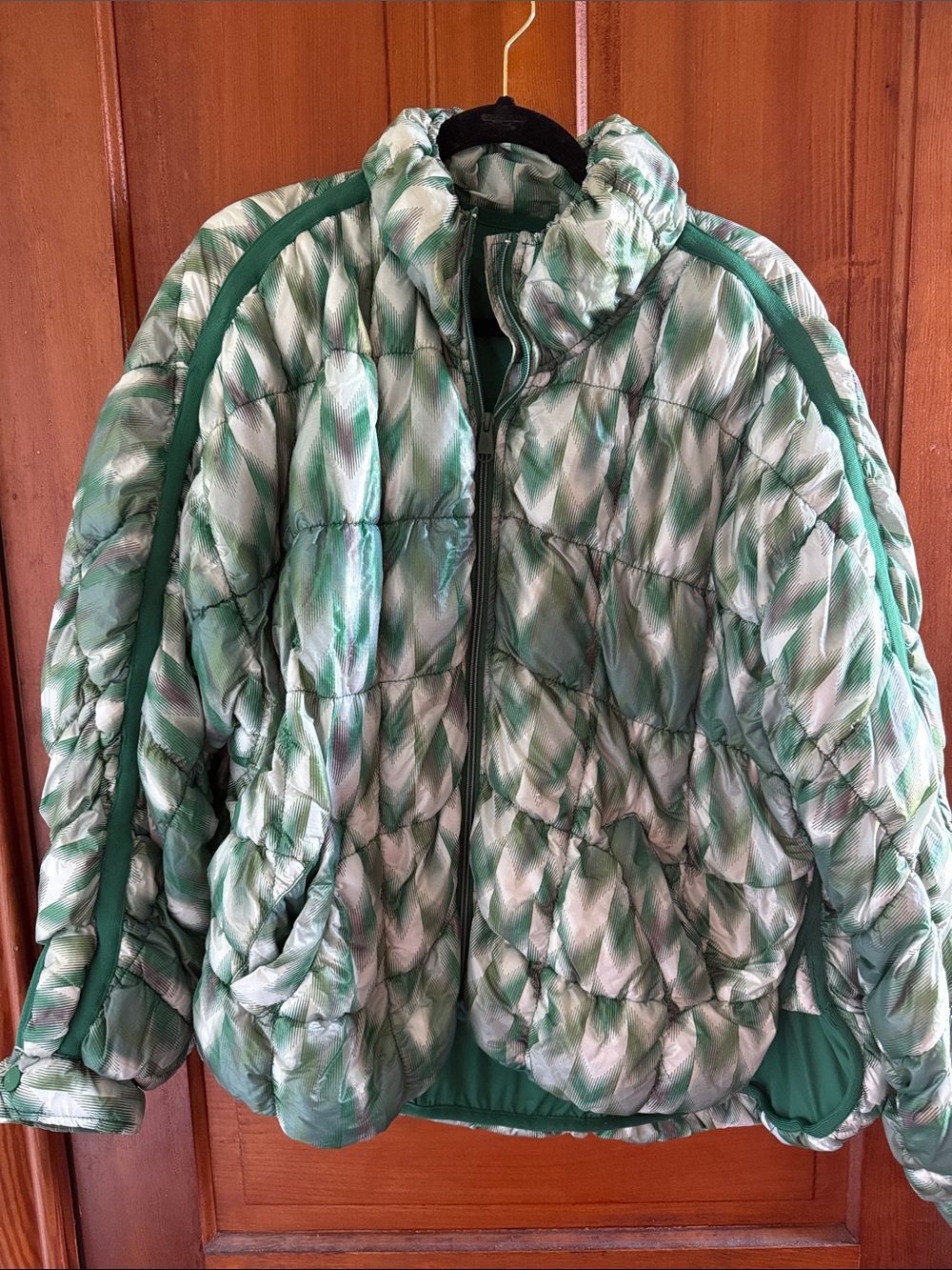 FP Movement Scrunchy Glossy Printed Pippa Packable Puffer Jacket